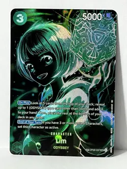 Lim SP OP09-037 Legacy of the Master Foil Parallel NM+ Condition - Image 1
