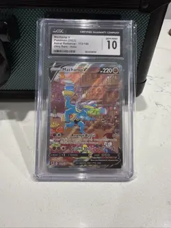 Pokemon TCG Machamp v Astral Radiance Alternate Art Card 172/189 CGC 10 - Image 1