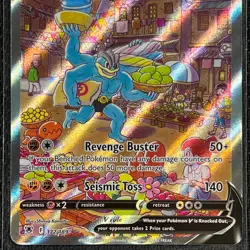 Machamp V 172/189 Alternate Full Art Pokemon Card English Astral Radiance TCG - Image 3