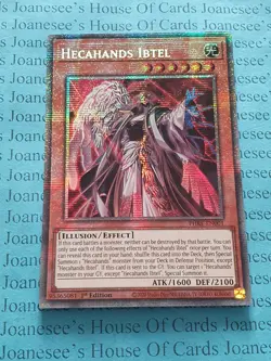 PHRE-EN001 Hecahands Ibtel Starlight Rare Yu-Gi-Oh Card 1st Edition New a - Image 3