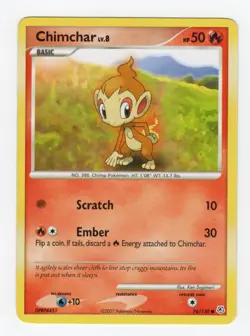 Pokemon TCG Chimchar - 4 Card Lot - LP/MP (See Desc for cards included) - Image 2