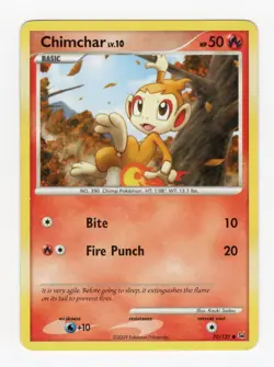 Pokemon TCG Chimchar - 4 Card Lot - LP/MP (See Desc for cards included) - Image 3
