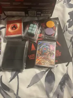 Destined Rivals ETB - Opened With Accessories and cards - with Rares - Image 3