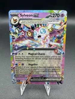 Pokemon TCG Sylveon EX 086/191 Surging Sparks English Card, NM Condition - Image 1