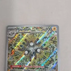 Pokemon TCG Magneton SVP 159 Surging Sparks Promo Card NM Condition - Image 3