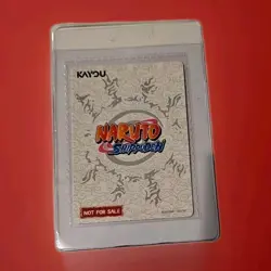 PSA Magazine x Kayou Exclusive NARUTO Uzumaki PROMO CARD - Image 2