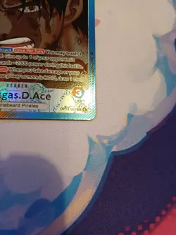 Portgas.D.Ace OP13-002 Alt Art Leader English One Piece Card Carrying On His Wil - Image 4