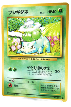 Bulbasaur Ivysaur Venusaur Pokemon Cards Japanese Vintage Old Back Evolution Set - Image 3