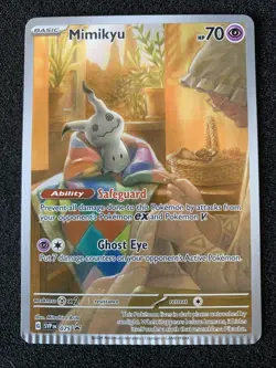 Mimikyu 075 Sv: Scarlet & Violet Promo Cards Holo **Crimp Error** - Image 1