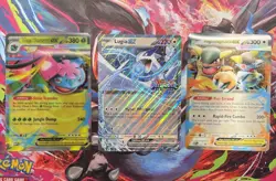 Lot Of 3 Jumbo Pokemon Promo Cards - Mega Venusaur EX, Lugia EX, M Kangaskhan EX - Image 1