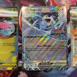 Lot Of 3 Jumbo Pokemon Promo Cards - Mega Venusaur EX, Lugia EX, M Kangaskhan EX - Image 3
