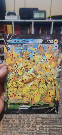 Pikachu V-Union (JUMBO) Promo Card swsh141 25th Anniversary Celebrations - Image 1