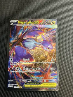 Mega Latias EX Holo Card 181/132 ME01 Mega Evolution Series - Image 2