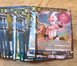 Dragon Ball Super Card Game - Over 100 Cards Bundle / Lot - Blue - Image 2