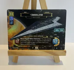 Star Wars Unlimited JTL - Annihilator - Tagge’s Flagship Serialised Card 089/250 - Image 1