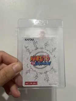 PSA Magazine x Kayou Exclusive NARUTO Uzumaki PROMO CARD December NEW IN HAND!! - Image 2