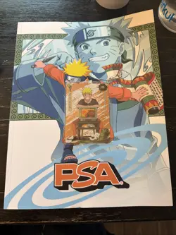PSA Magazine x Kayou Exclusive NARUTO Uzumaki PROMO CARD December 2025 In Hand - Image 1