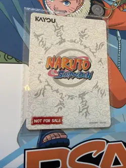 PSA Magazine x Kayou Exclusive NARUTO Uzumaki PROMO CARD December 2025 In Hand - Image 5