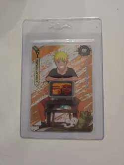 PSA Magazine Kayou Exclusive Naruto Uzumaki Promo Card Naruto Shippuden In Hand - Image 1
