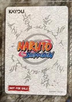PSA MAGAZINE KAYOU EXCLUSIVE NARUTO UZUMAKI PROMO CARD NARUTO SHIPPUDEN IN HAND - Image 2