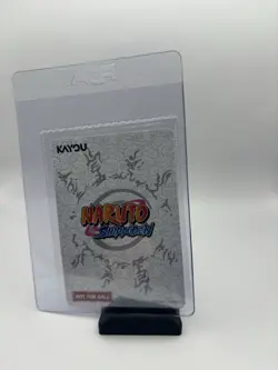 PSA Magazine x Kayou Exclusive NARUTO Uzumaki PROMO CARD December 2025 In Hand - Image 2