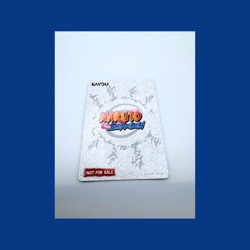 PSA Magazine Kayou Exclusive Naruto Uzumaki Promo Card Naruto Shippuden In Hand - Image 2