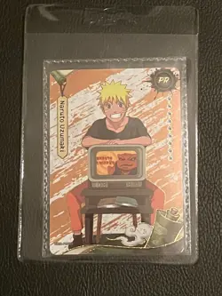 PSA Magazine Kayou Exclusive Naruto Uzumaki Promo Card Naruto Shippuden In Hand - Image 1