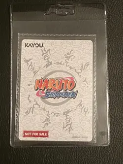 PSA Magazine Kayou Exclusive Naruto Uzumaki Promo Card Naruto Shippuden In Hand - Image 2