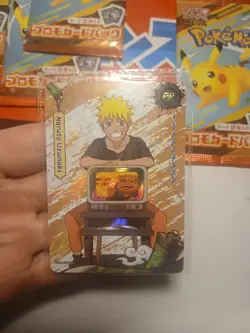 PSA Magazine Kayou Exclusive Naruto Uzumaki Promo Card Naruto Shippuden In Hand - Image 1