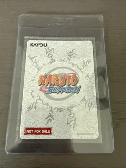 PSA Magazine x Kayou Exclusive NARUTO Uzumaki PROMO CARD December 2025 In Hand - Image 2