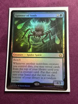 Mint/Near-Mint, English - 1 x MTG Spinner of Souls - Foil Magic: The Gathering F - Image 4