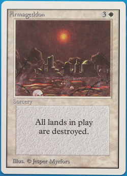 Armageddon Unlimited NM White Rare MAGIC GATHERING CARD (ID# 499009) ABUGames - Image 1