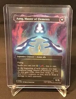 MTG ~ Avatar Aang ~ Raised Foil ~ Avatar: The Last Airbender #363 ~ OEJ - Image 2