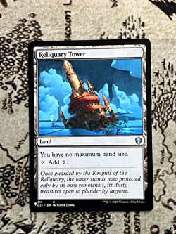Reliquary Tower - Commander 2021 - 311 - #Near Mint Magic the Gathering - Image 1