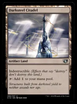 Darksteel Citadel LP Light Play Commander 2014 MTG [8959] - Image 1