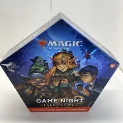Magic Game Night Free-for-All 2022 MTG New Unused Sealed Inside Rare 2-5 Player 195166147185 - Image 1
