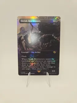 Orcish Bowmasters (Borderless) Universes Beyond: the Lord of the Rings MTG Foil - Image 3