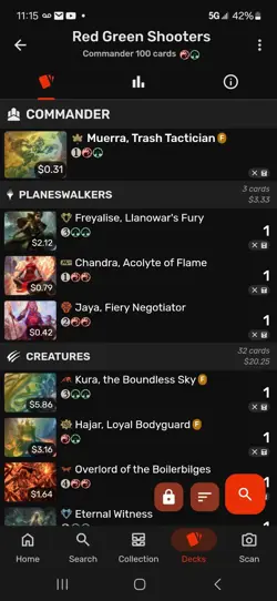 Magic The Gathering Commander Deck Red Green - Image 5