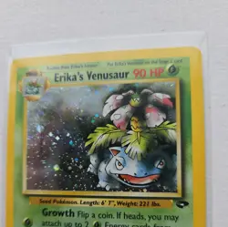 2000 Pokemon Erika's Venusaur 4/132 - Gym Challenge Unlimited Holo - NM - Image 4