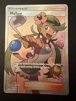Pokemon Mallow 145/145 Trainer - Guardians Rising Holo Full Art Ultra Rare NM - Image 3