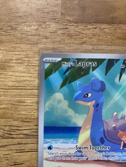 Pokemon TCG Misty's Lapras Destined Rivals 194/182 Illustration Rare - Image 2