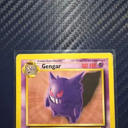 Gengar 20/62 - Fossil Unlimited 1999 Non Holo Rare Pokemon TCG - LP - Image 2
