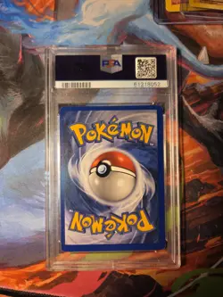 1999 POKEMON GAME ALAKAZAM HOLO SHADOWLESS #1 PSA 6 EX-MT WOW LOOK BEST PRICE - Image 2