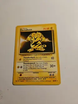 Electabuzz 20/102 | Base Set | Non Holo Pokemon Card LP - Image 1