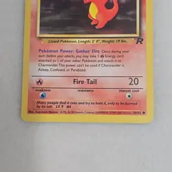 Charmander 50/82 Team Rocket Pokemon TCG Vintage NM - Image 4