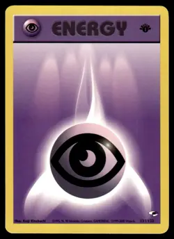 Pokemon TCG Gym Hero's 1st Edition #131/132 Psychic Energy LP - Image 1