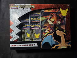 Pokemon TCG 25th Celebrations Collection Lance's Charizard V Box Factory Sealed - Image 1