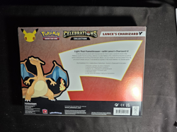 Pokemon TCG 25th Celebrations Collection Lance's Charizard V Box Factory Sealed - Image 3