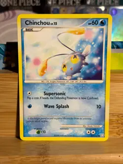 CHINCHOU 87/146 Legends Awakened Unlimited Vintage Pokemon TCG Lightly Played - Image 1