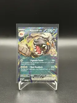 Pokemon TCG S&V Destined Rivals Set: Arven's Mabostiff EX 139/182 - Image 1